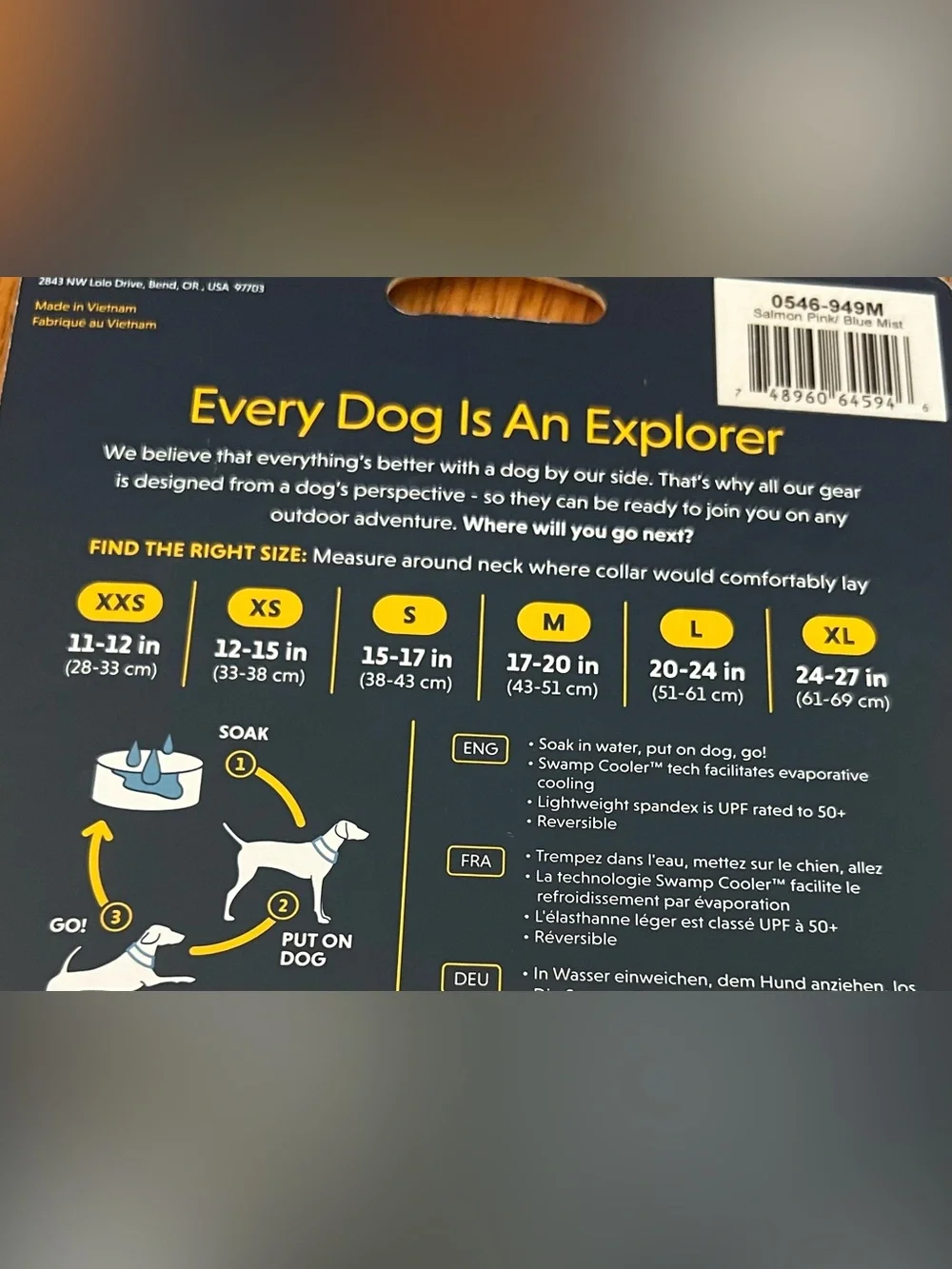 RuffWear new tags